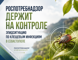 Роспотребнадзор держит на контроле эпидситуацию по клещевым инфекциям в Севастополе